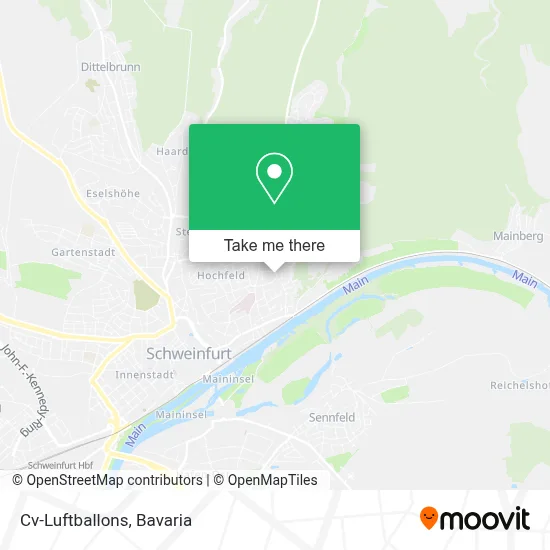 Cv-Luftballons map