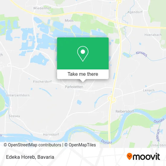 Edeka Horeb map