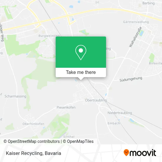 Kaiser Recycling map