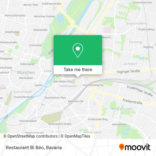 Restaurant Bi Béo map