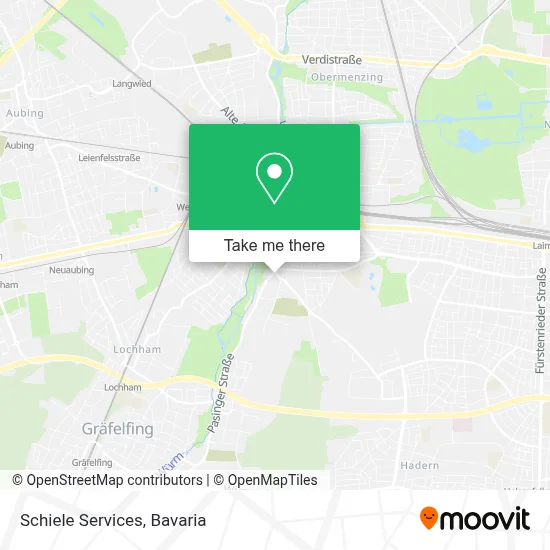 Schiele Services map