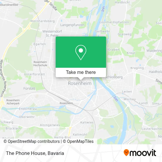The Phone House map
