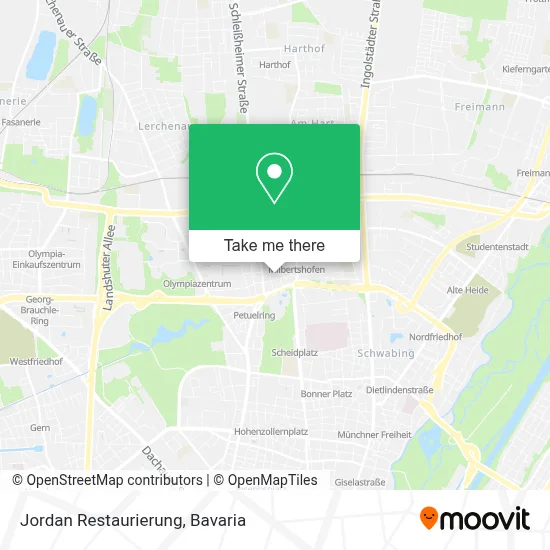 Jordan Restaurierung map