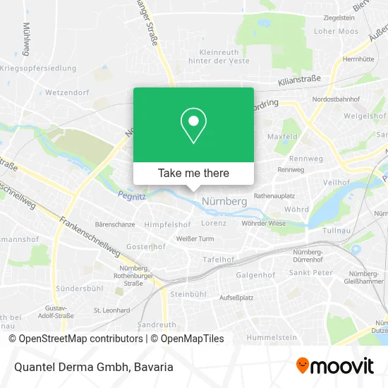 Quantel Derma Gmbh map