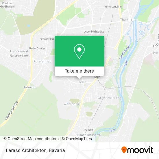 Larass Architekten map