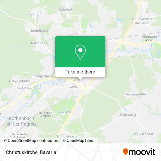 Christuskirche map