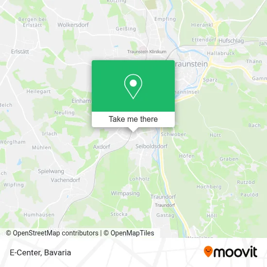 E-Center map