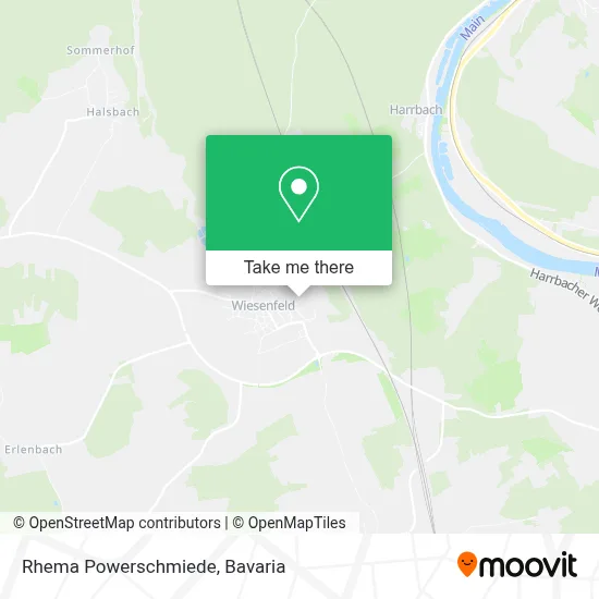 Rhema Powerschmiede map