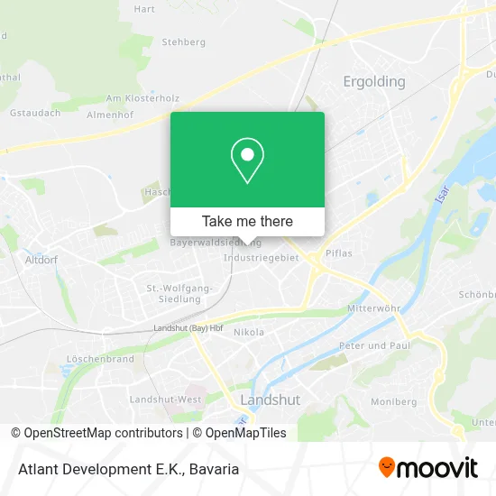 Atlant Development E.K. map