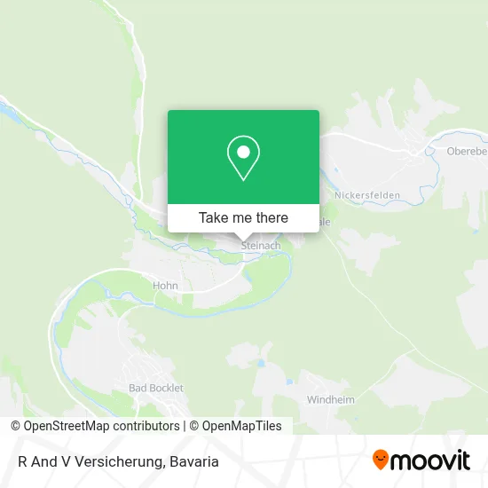 R And V Versicherung map