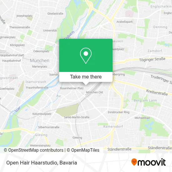 Open Hair Haarstudio map