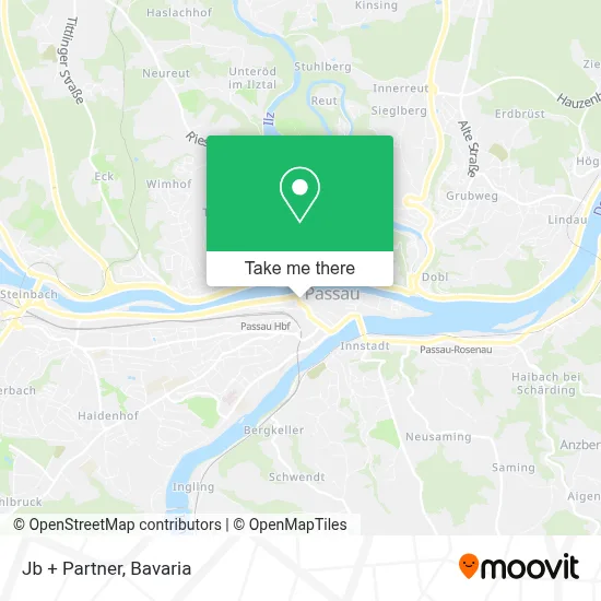 Jb + Partner map