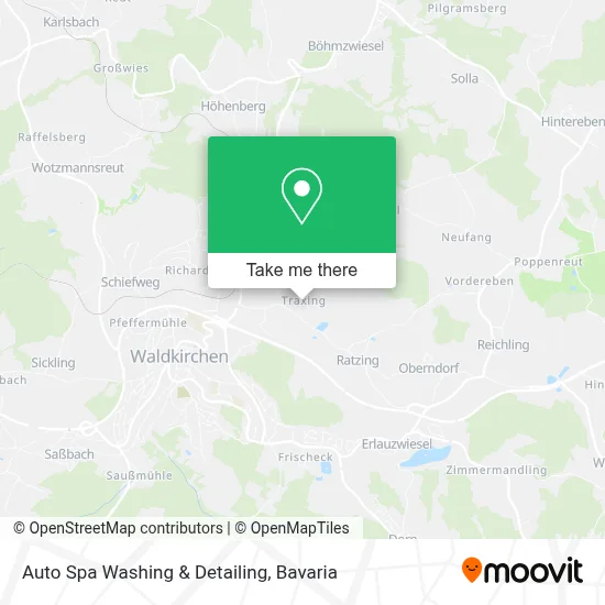 Auto Spa Washing & Detailing map