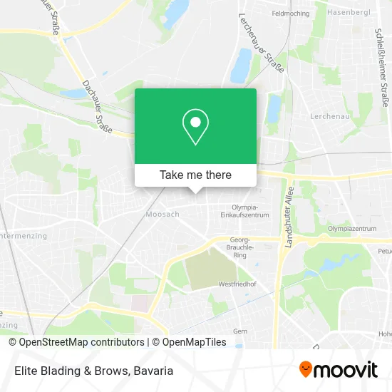 Elite Blading & Brows map
