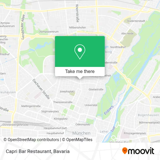 Capri Bar Restaurant map