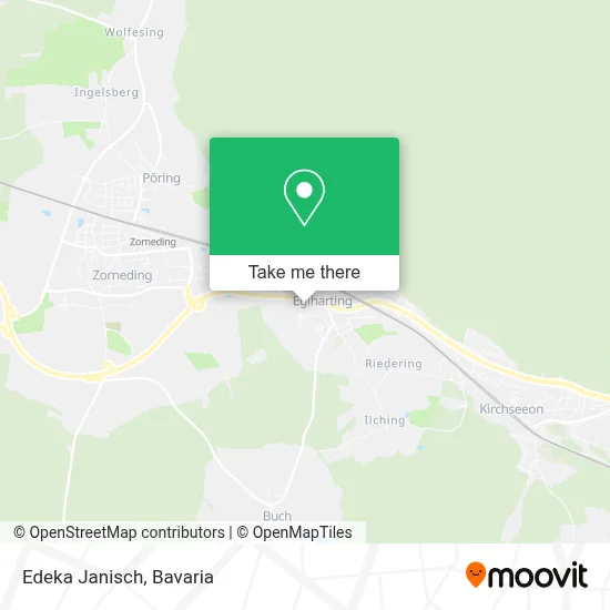 Edeka Janisch map