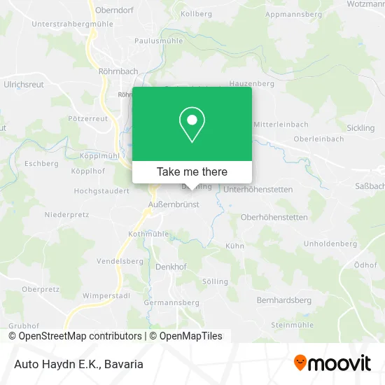 Auto Haydn E.K. map