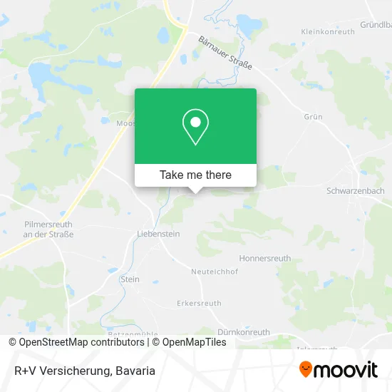 R+V Versicherung map