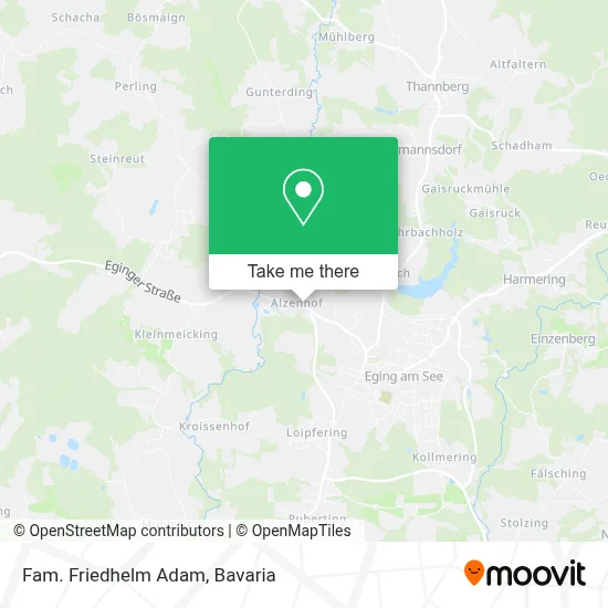 Fam. Friedhelm Adam map
