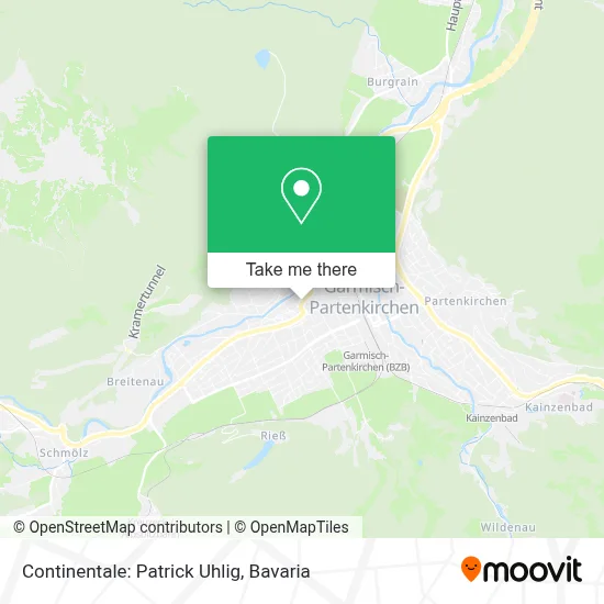 Continentale: Patrick Uhlig map