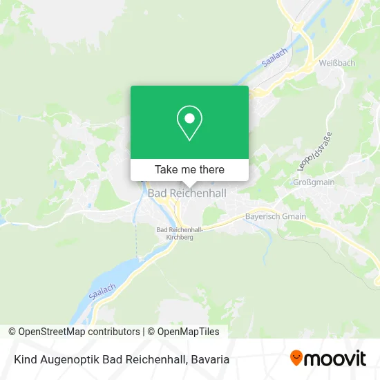 Kind Augenoptik Bad Reichenhall map