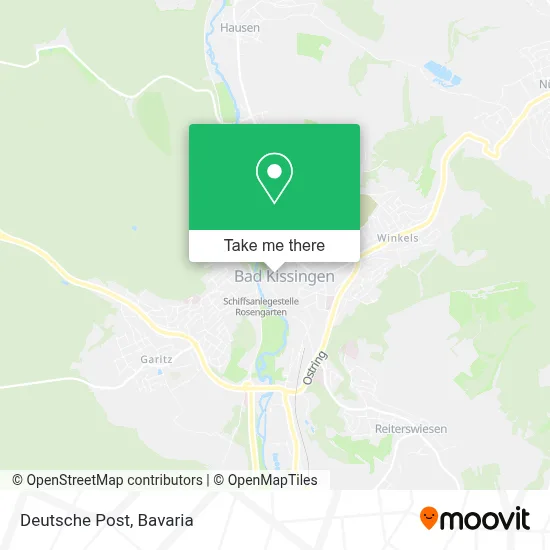 Deutsche Post map