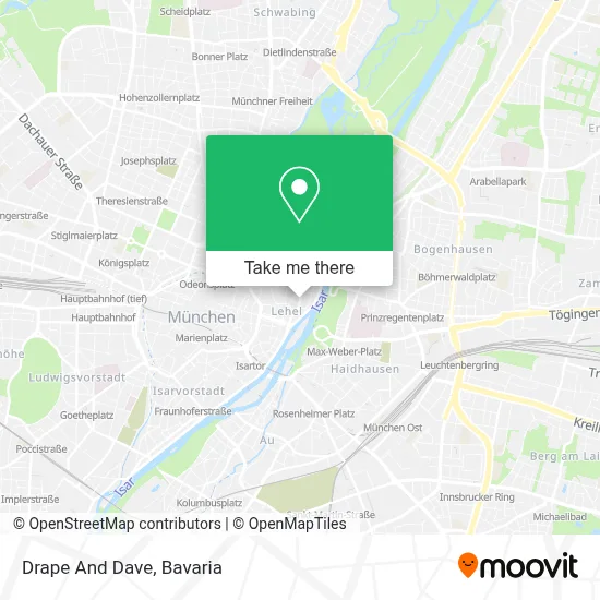Drape And Dave map