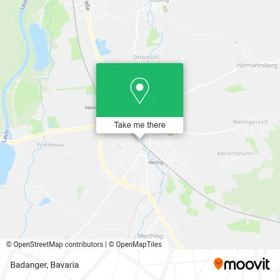 Badanger map