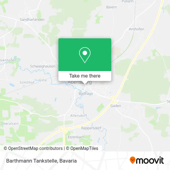Barthmann Tankstelle map