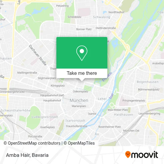 Amba Hair map