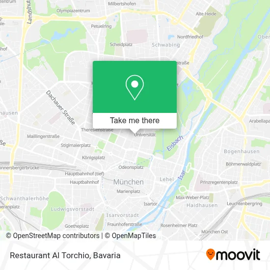 Restaurant Al Torchio map