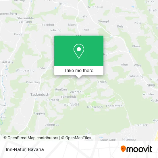 Inn-Natur map