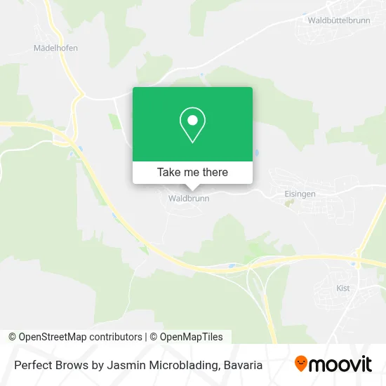 Perfect Brows by Jasmin Microblading map