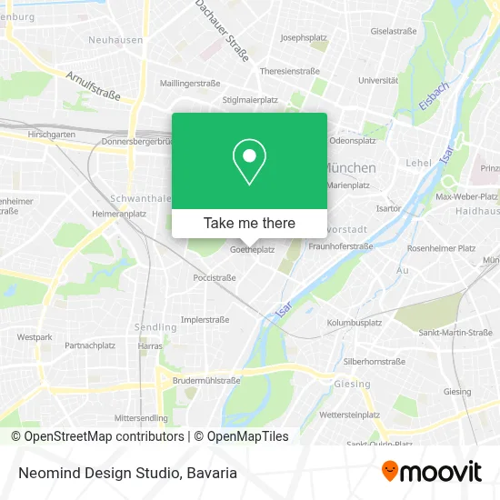 Neomind Design Studio map