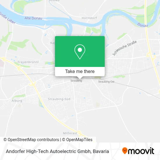 Andorfer High-Tech Autoelectric Gmbh map