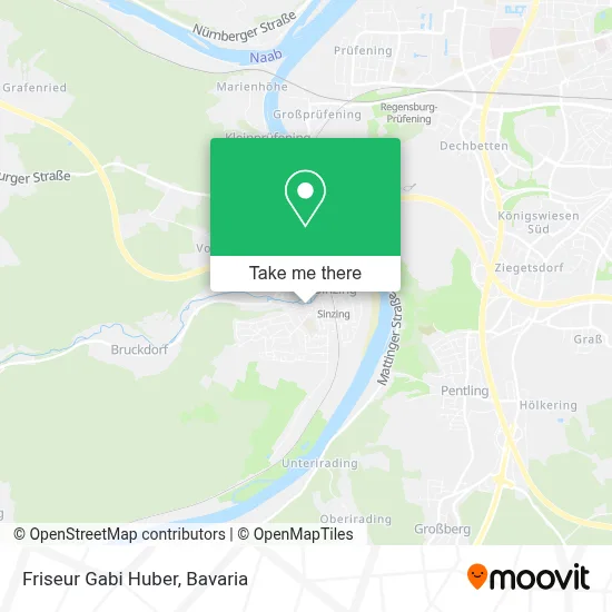 Friseur Gabi Huber map