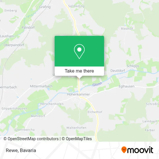 Rewe map