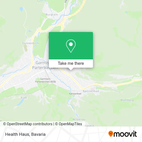 Health Haus map