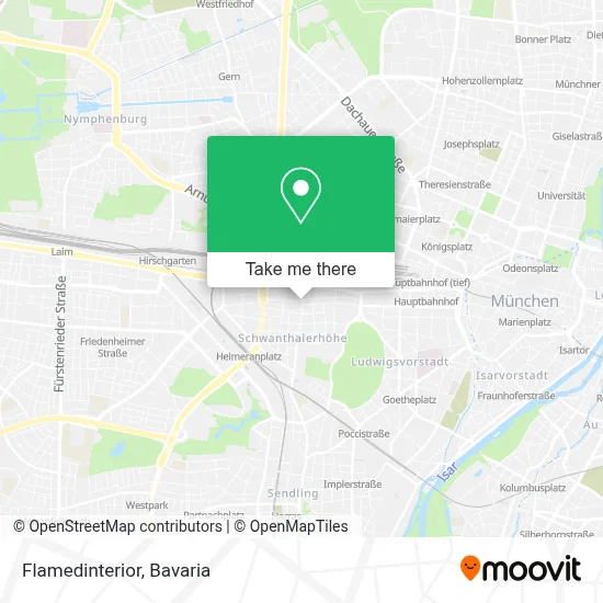 Flamedinterior map