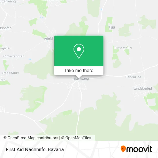 First Aid Nachhilfe map