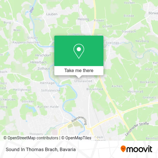 Sound In Thomas Brach map