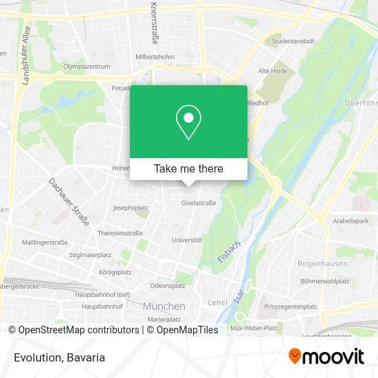Evoluce map