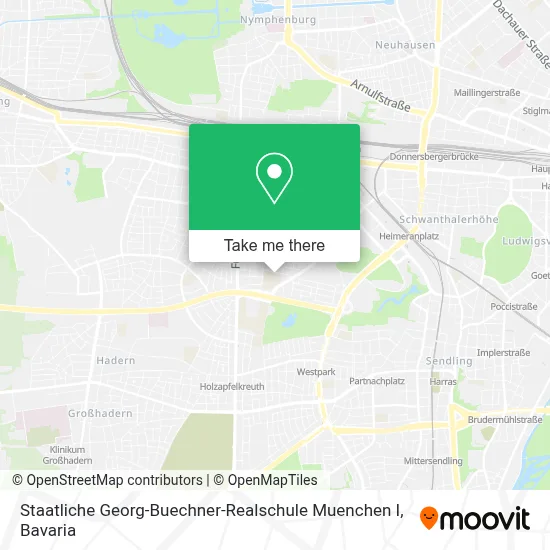 Staatliche Georg-Buechner-Realschule Muenchen I map