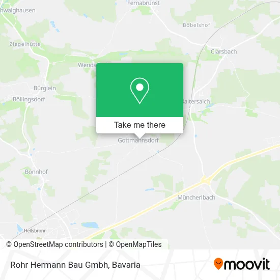 Rohr Hermann Bau Gmbh map