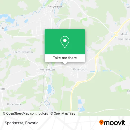 Sparkasse map