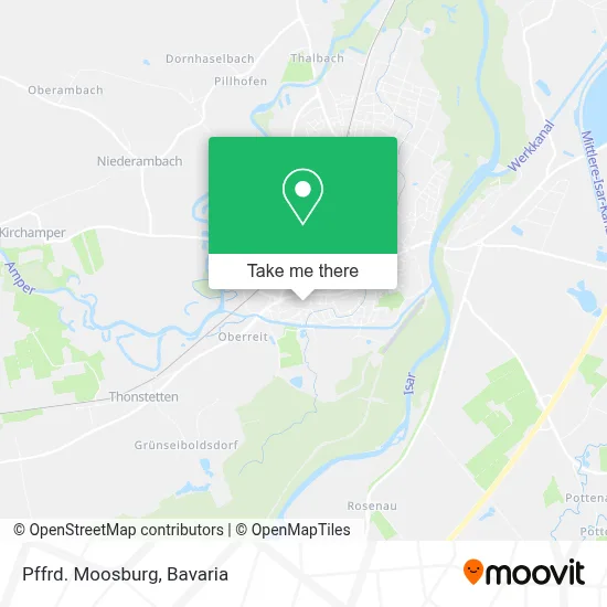 Pffrd. Moosburg map