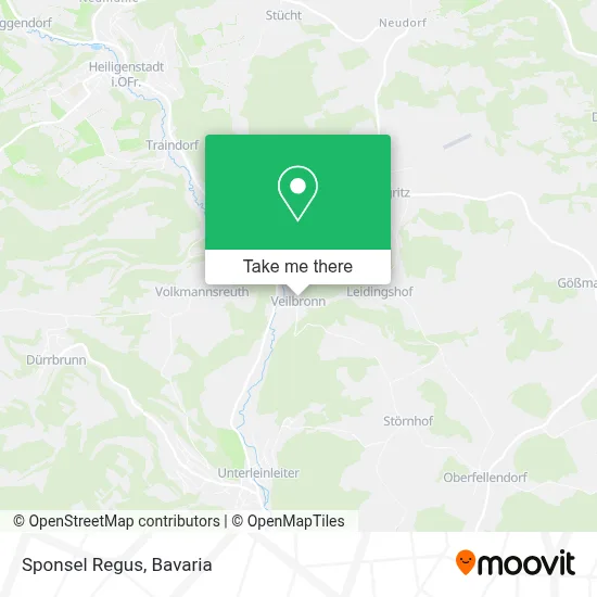 Sponsel Regus map