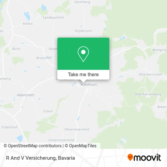 R And V Versicherung map