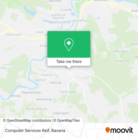 Computer Services Reif map