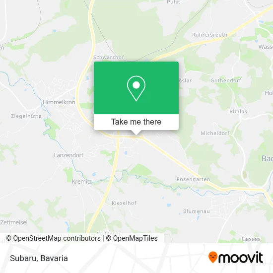 Subaru map